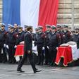 Macron spoke at a ceremony at the police headquarters where the attack took place