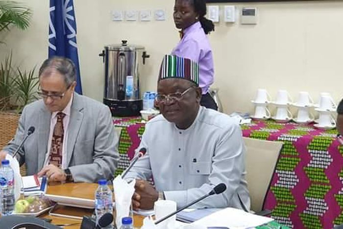 Governor Samuel Ortom and World Bank Country Director