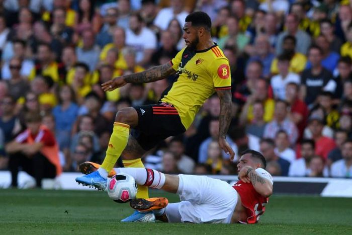 Not leading by example: Granit Xhaka has been booked 40 times in 140 Arsenal appearances