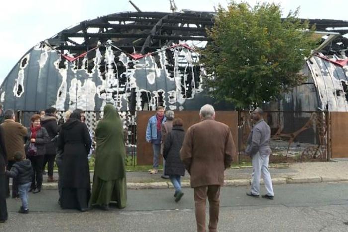 The troublemakers burnt a circus tent where children from deprived backgrounds were being trained in circus arts