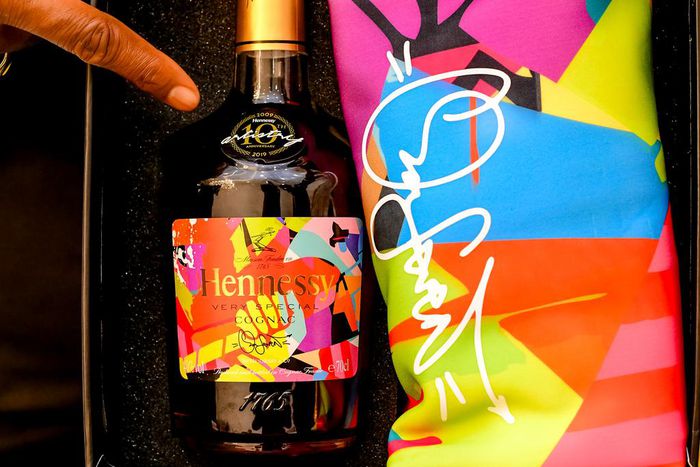 The unveil of the Hennessy Artistry 10th limited edition bottle with Carafe by Osa Seven