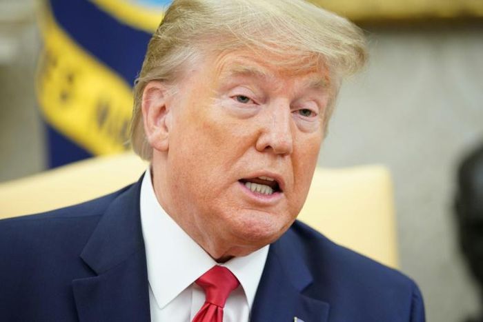 US President Donald Trump said it is "probably not" the right time for him to visit North Korea