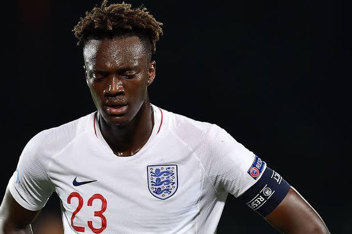 Tammy Abraham made his debut for England against Czech Republic. (Goal)