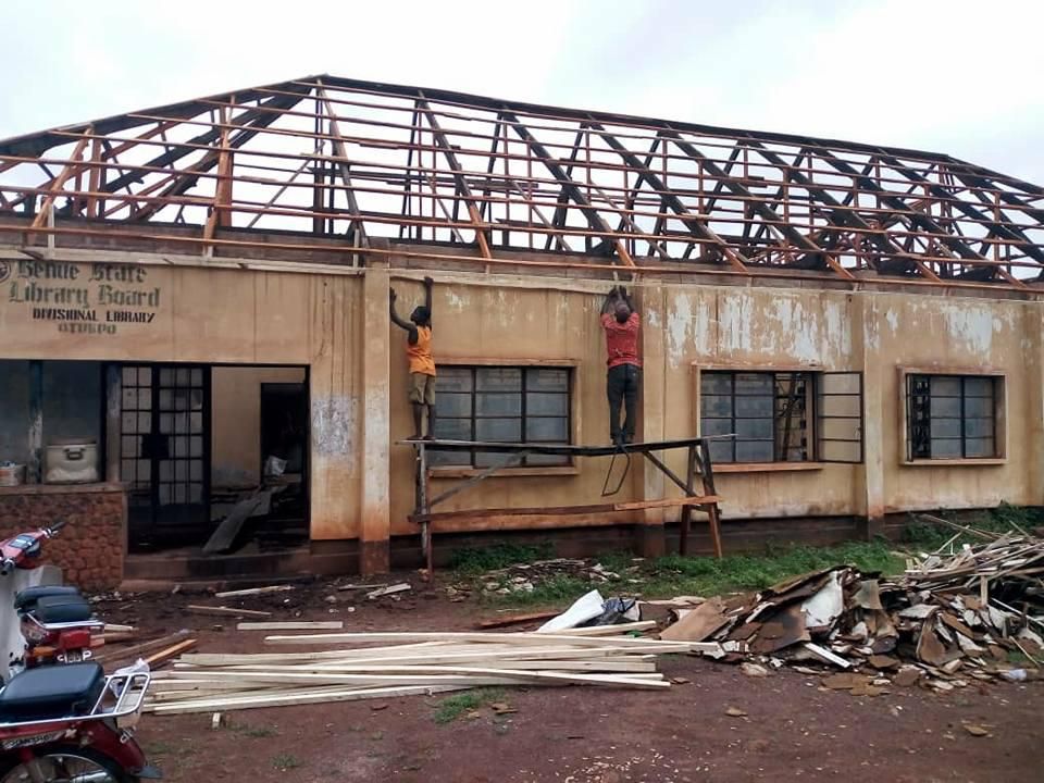 How dilapidated Otukpo Library was renovated [Andy Obeya]