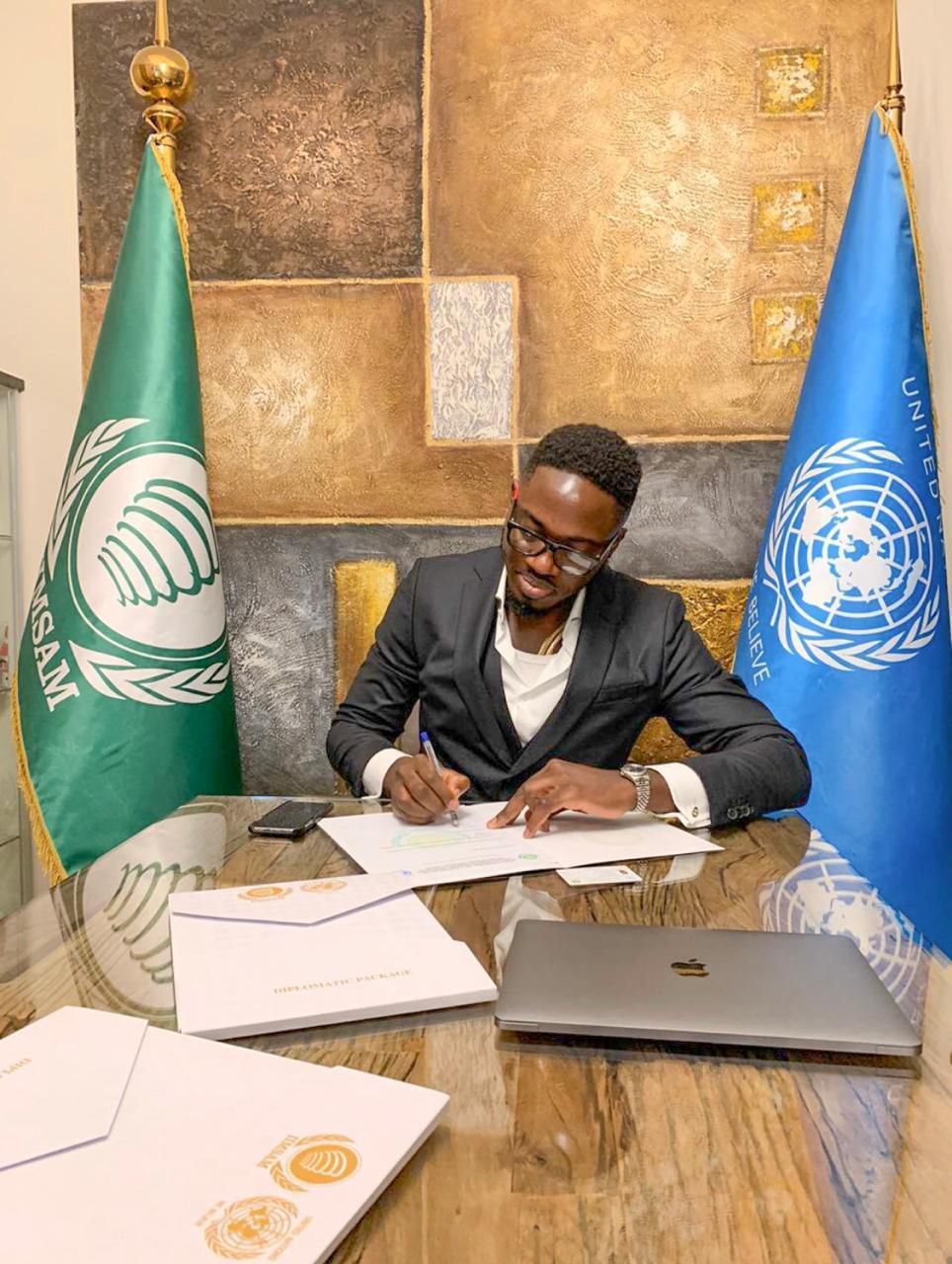 IIMSAM appoints H.E. Samson O. Bolarin as a representative Ambassador in Nigeria