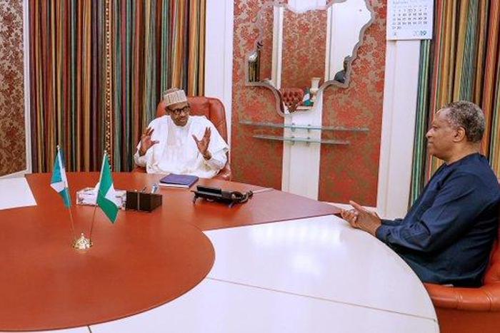 Buhari, Osinbajo, Onyeama meet over xenophobic attacks against Nigerians in South Africa  [Twitter/@BashirAhmaad]