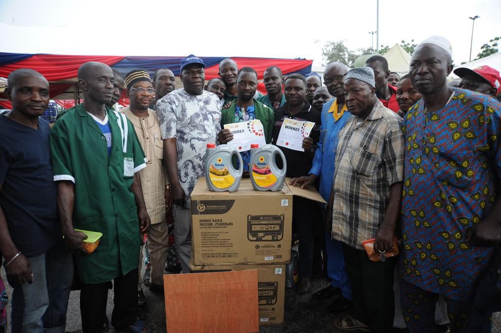 OVH Energy concludes ‘Oando Oleum Awoof Promo’ in style, hands over grand prize of brand new Toyota Yaris!