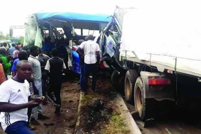 10 killed as trailer clashes with commercial bus in Niger - FRSC  [Punch]