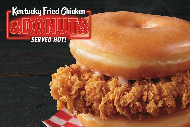 KFC Tests Fried Chicken and Donut Sandwich