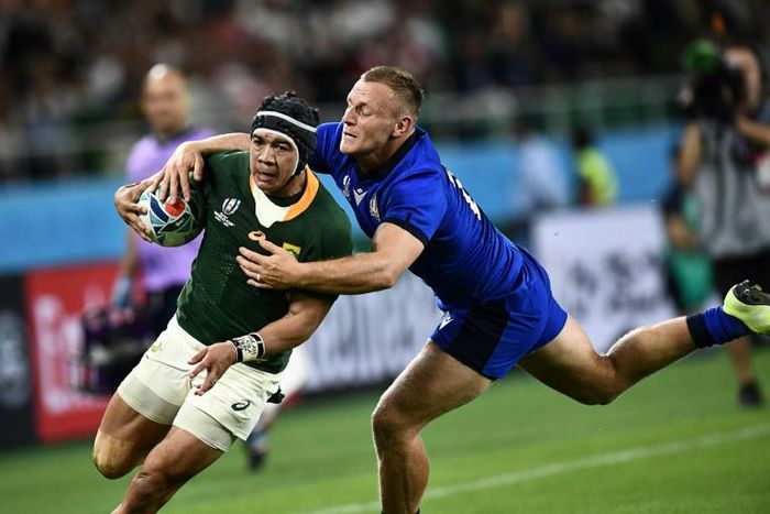 Cheslin Kolbe suffered the injury late on against Italy