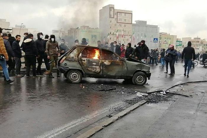 Protests in Iran against petrol price hikes and rationing have left one dead and more injured