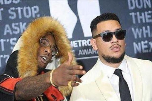 Burna Boy and AKA when the going was good. (1st News)