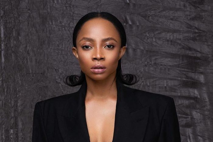 If you've ever had a partner that is a 'miser' or plan to be in a relationship with one, maybe you should check out this video of Toke Makinwa warning people to desist from them because it is exhausting [Instagram/TokeMakinwa]