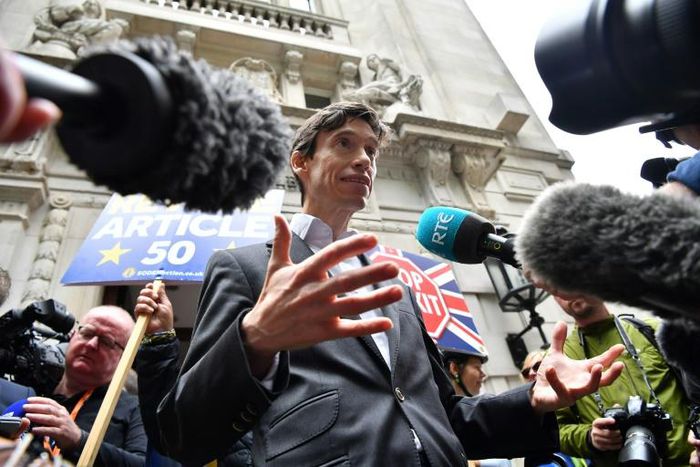 Rory Stewart used a social media platform to announce that he would not stand for re-election