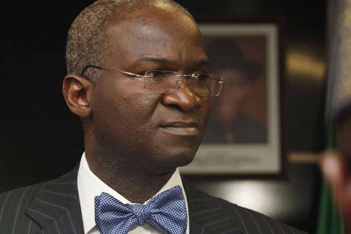 Minister of Power, Works and Housing Babatunde Raji Fashola [thenewsroom]