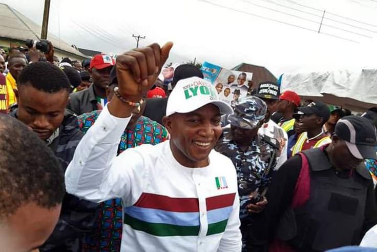 The All Progressives Congress governorship candidate in Bayelsa David Lyon. [Twitter/@APCBayelsa]