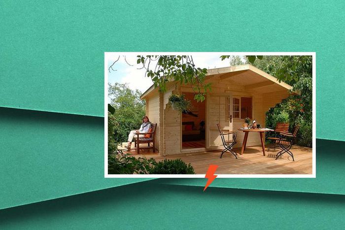 Build A Tiny Wood One-Room Lake House Cabin