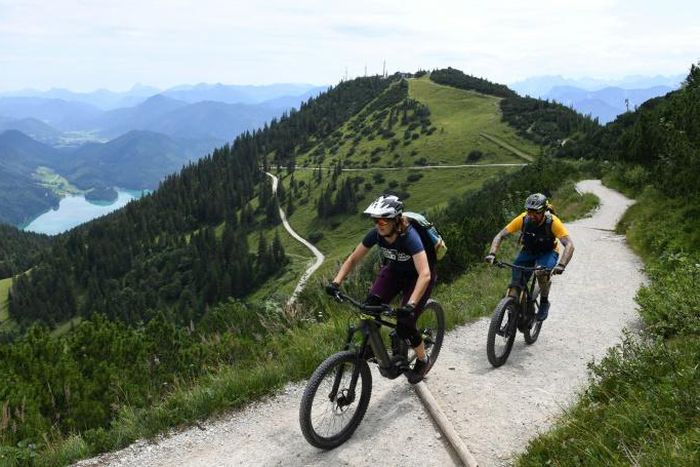 Ursula and Robert Werner are convinced of the virtues of e-bikes, but not everyone agrees