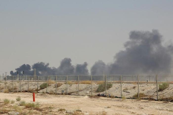 The Saturday morning attacks, claimed by Yemen's Huthi rebels, knocked out half of Saudi Arabia's crude production