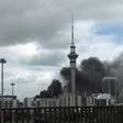 Office workers were warned to stay inside and turn off air conditioning as a thick pall of smoke engulfed the centre of New Zealand's largest city