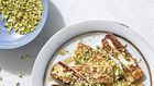 Crispy Cheese With Honey And Pistachio Recipe