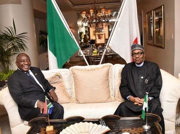 President Ramaphosa and President Buhari discusses in Yokohama