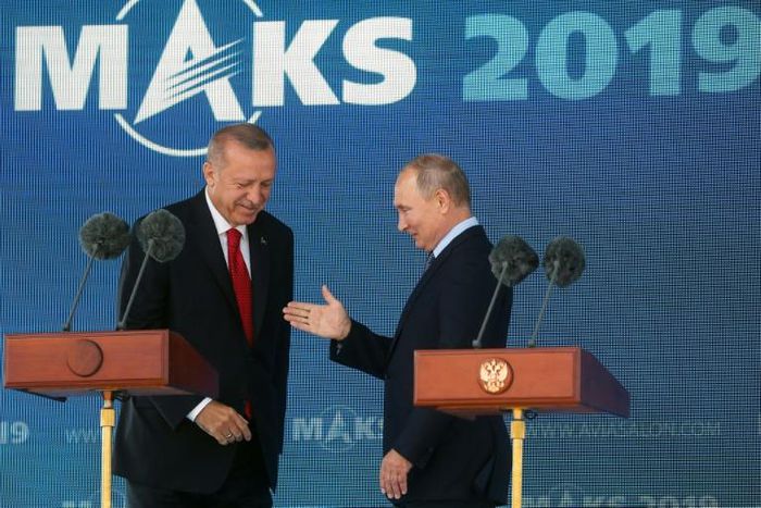 The meeting came ahead of a September 16 summit in Ankara