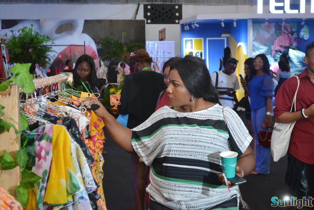 Sunlight at the Lagos Fashion Week 2019