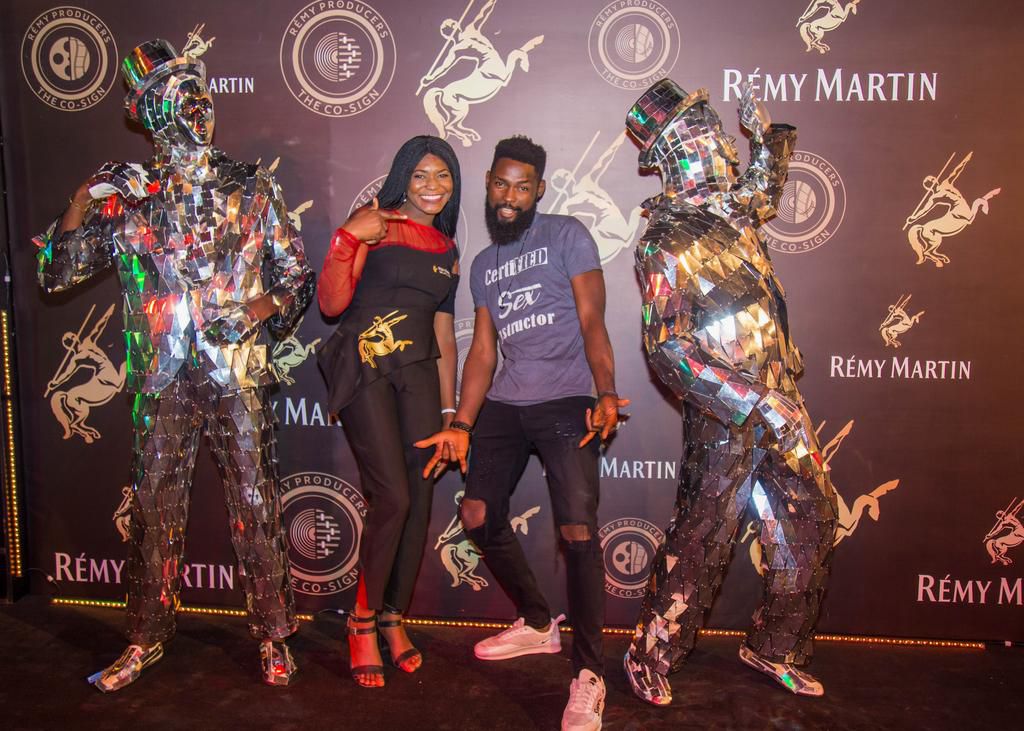 Burna Boy, Tiwa Savage, Dammy Krane and others party at The Club with Remy Martin in Lagos