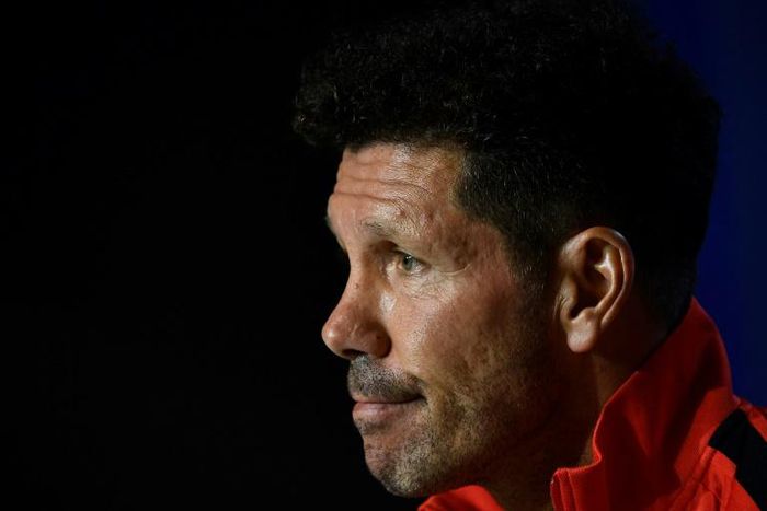 Simeone said Ronaldo is a "beast in front of goal"