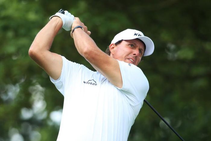 Phil Mickelson Looks Lean After Losing 15 Pounds