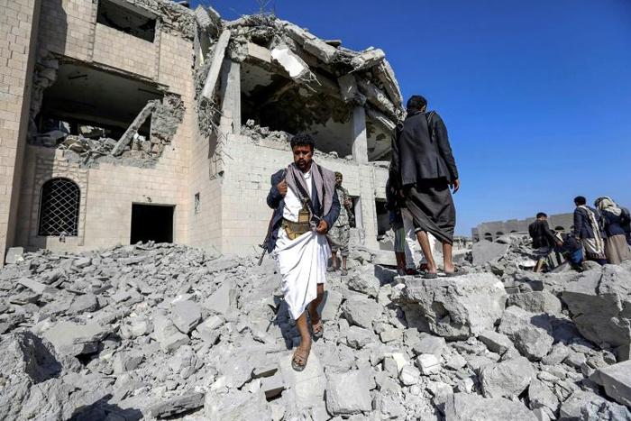 The International Committee of the Red Cross says the building targeted in a Saudi-led air strike was a prison