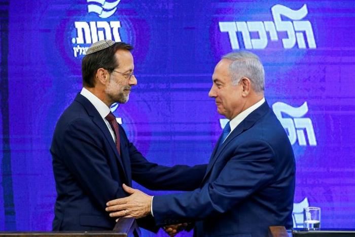 Israeli Prime Minister Benjamin Netanyahu and Zehut leader Moshe Feiglin reached a deal aimed at consolidating the right wing vote in September polls
