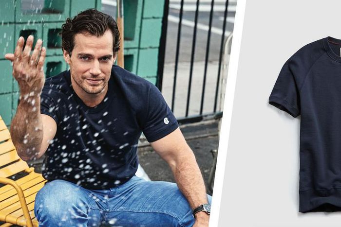 Get Henry Cavill's Cool Short-Sleeve Sweatshirt