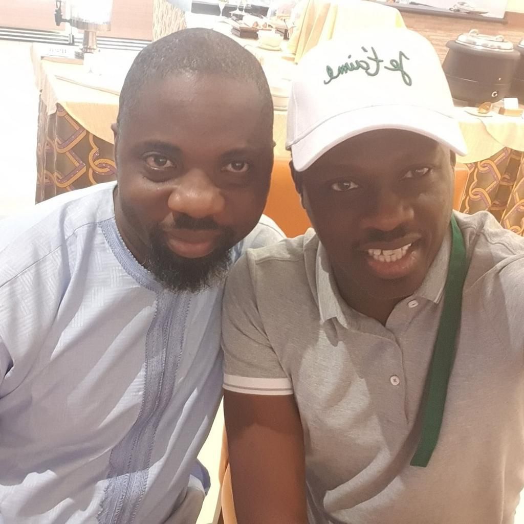 Seun Oloketuyi and Ali Nuhu [Instagram/seunoloketuyi]