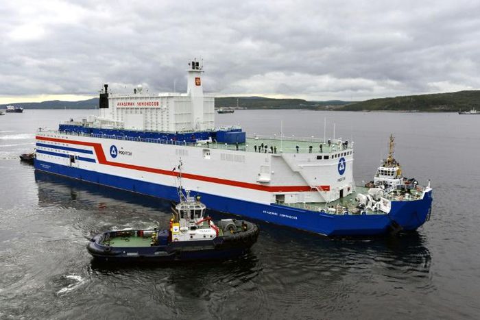 The Akademik Lomonosov, the world's first floating nuclear power plant, has completed its odyssey from the Arctic port of Murmansk to the country's far east -- but environmentalists fear for the consequences