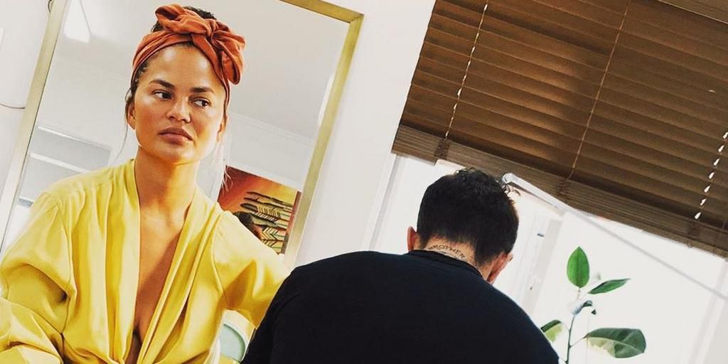 Chrissy Teigen Just Got A New Tattoo Signifying Her Family's Birth