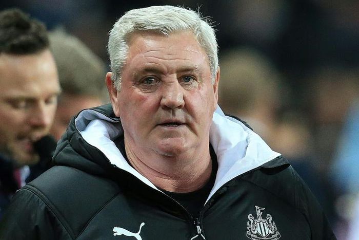 Steve Bruce's Newcastle went down 2-0 at his old club Villa