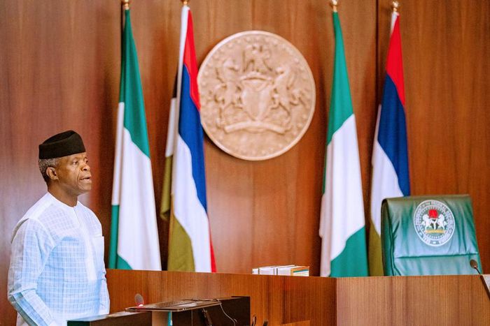 Vice President Yemi Osinbajo [Twitter/@NGRPresident]