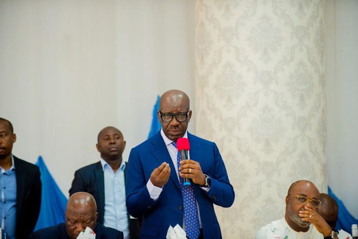 Governor Godwin Obaseki apologises to aggrieved APC aspirants in Edo  [Twitter/@GovernorObaseki]