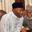 Jonathan and Abubakar as results of the 2015 presidential election trickled in (Legit.ng)