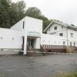 The Al-Noor Islamic Center near Oslo where a gunman opened fire before being overpowered by a 65-year-old