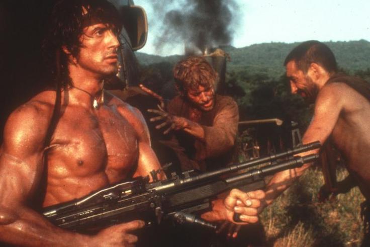 Stallone Shares Clip About 'Rambo' Training