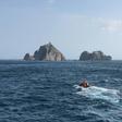 The helicopter had just picked an injured fisherman up from Dokdo, which is known as Takeshima in Japan, when it went down