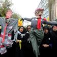 Iranians marked the 40th anniversary of the Tehran hostage crisis with a show of anti-American fervour