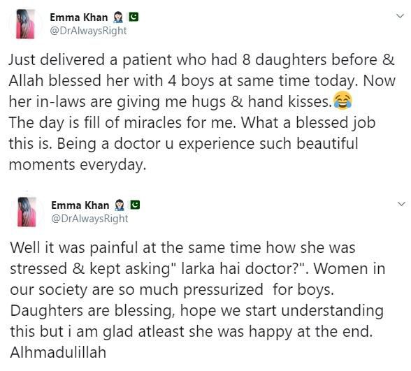 Mother of 8 girls under pressure to have a son ‘angrily’ gives birth to quadruplet boys