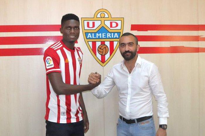 Valentine Ozornwafor (Almeria/Twitter)