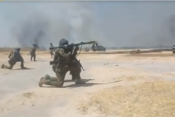 Nigerian soldier shares video of 6-hour fight with Boko Haram and it’s no joke