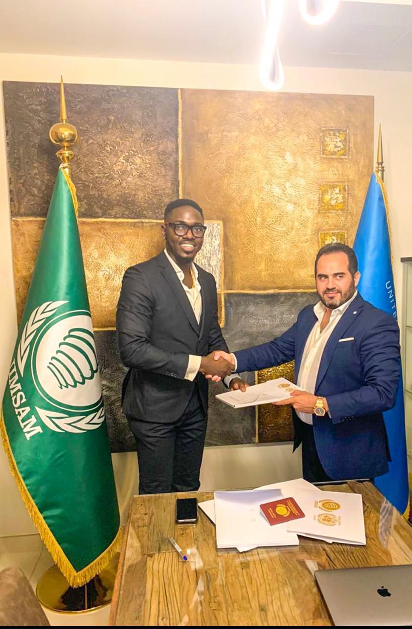 IIMSAM appoints H.E. Samson O. Bolarin as a representative Ambassador in Nigeria