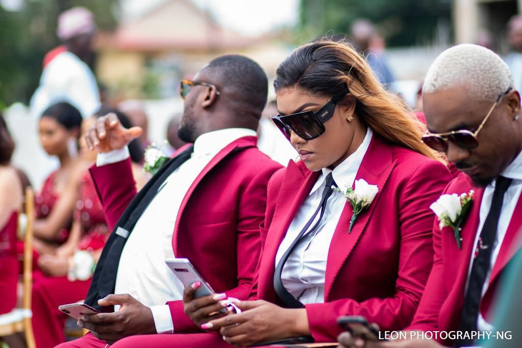 Stunning photos from nightlife king, Temidayo L. Kafaru (Lascatter's) top colourful wedding